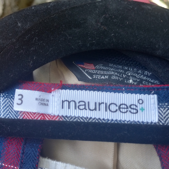 Maurices large plaid print /dress/ tunic size 3 - Picture 5 of 5